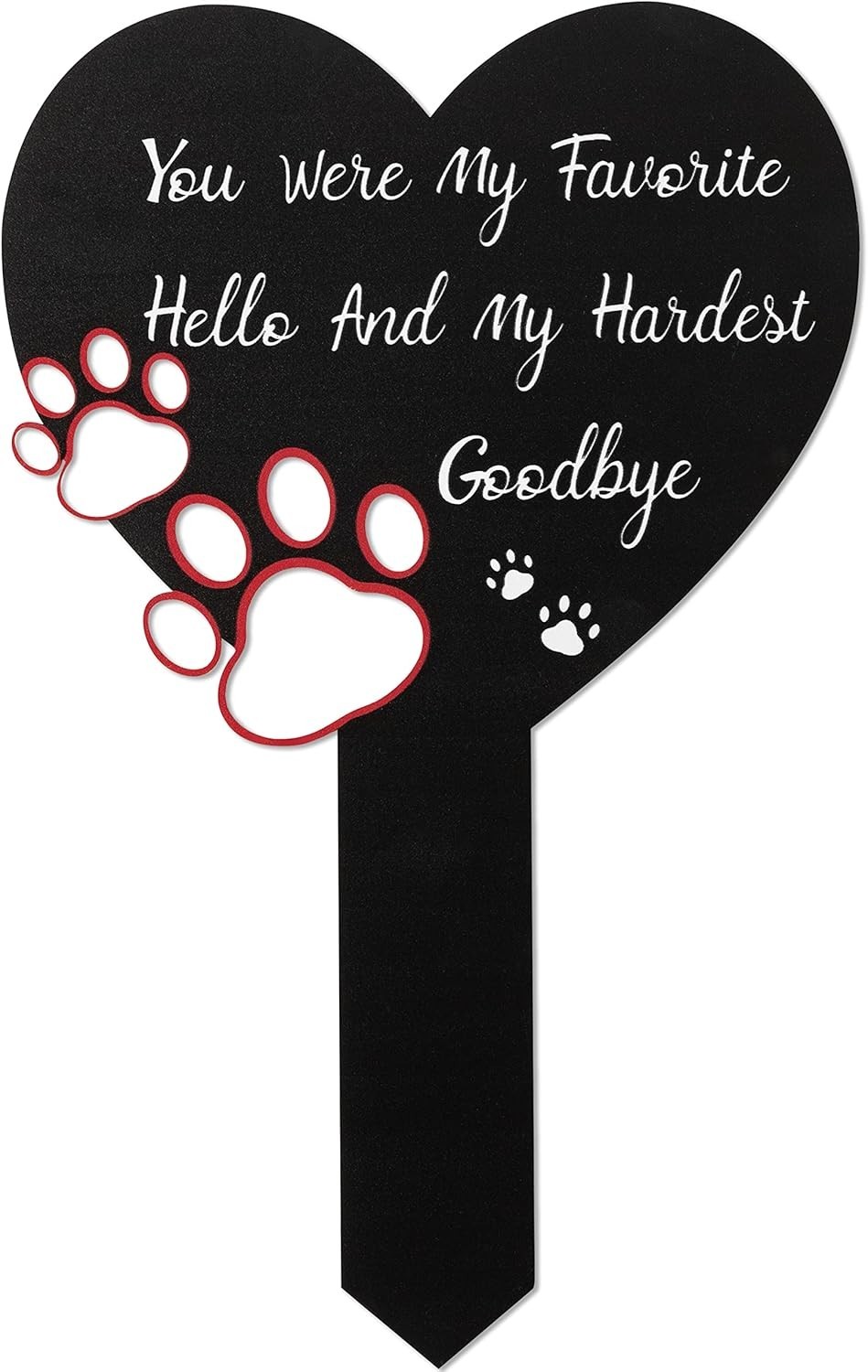 Pet Memorial Graves Markers for Dogs Cats, Pet Cemetery Headstones Decoration…