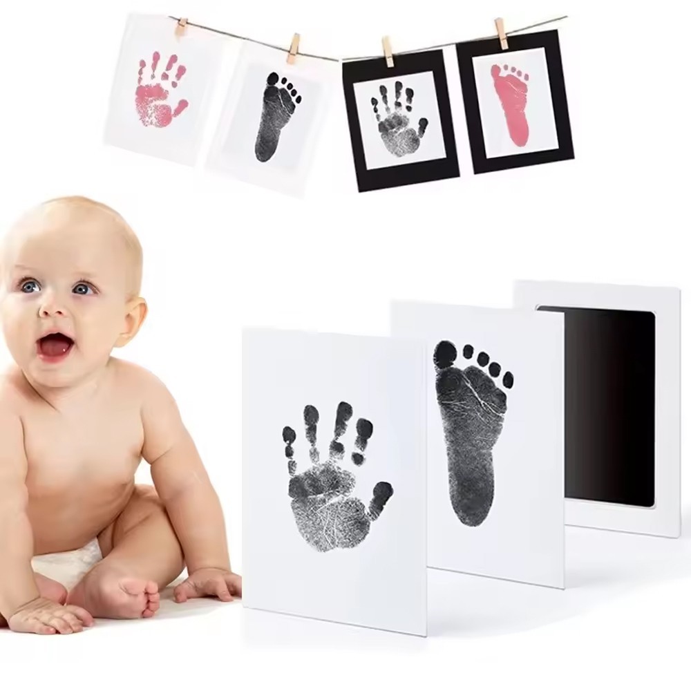 Paw Print Clean Touch Ink Pad – Pet Keepsake Kit for Dog or Cat Nose & Paw Gift