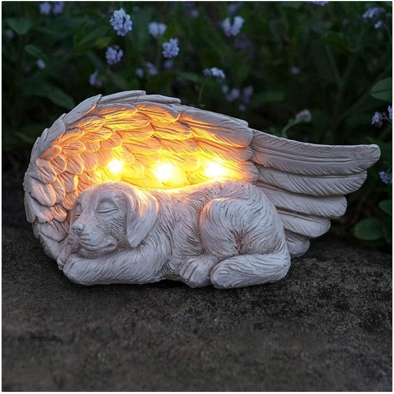 Solar Powered Dog Remembrance Light – Weather Resistant
