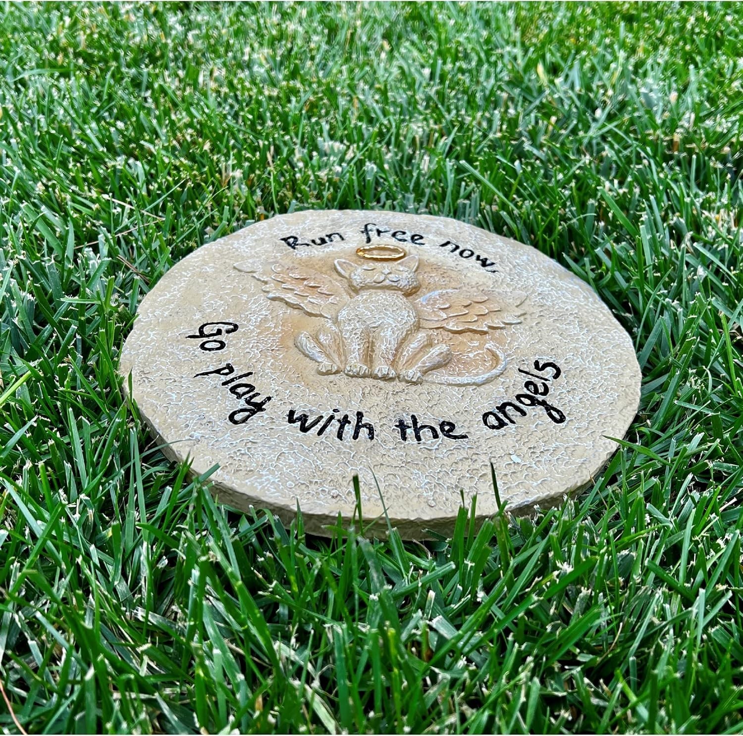 Elegant Waterproof Cat Memorial Stone – Durable Tribute for Beloved Pets