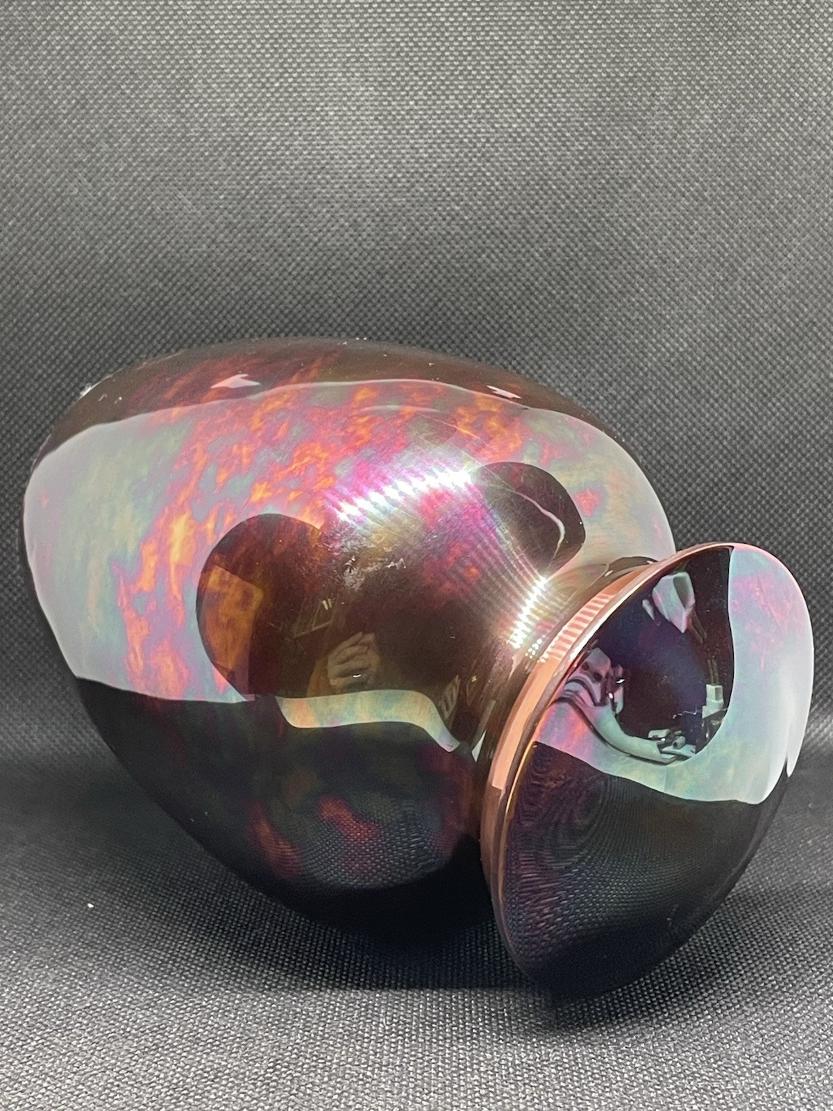 Ottillie Paws Legacy Series Pet Urn for Dogs and Cats -Raku- Small up to 25 lbs