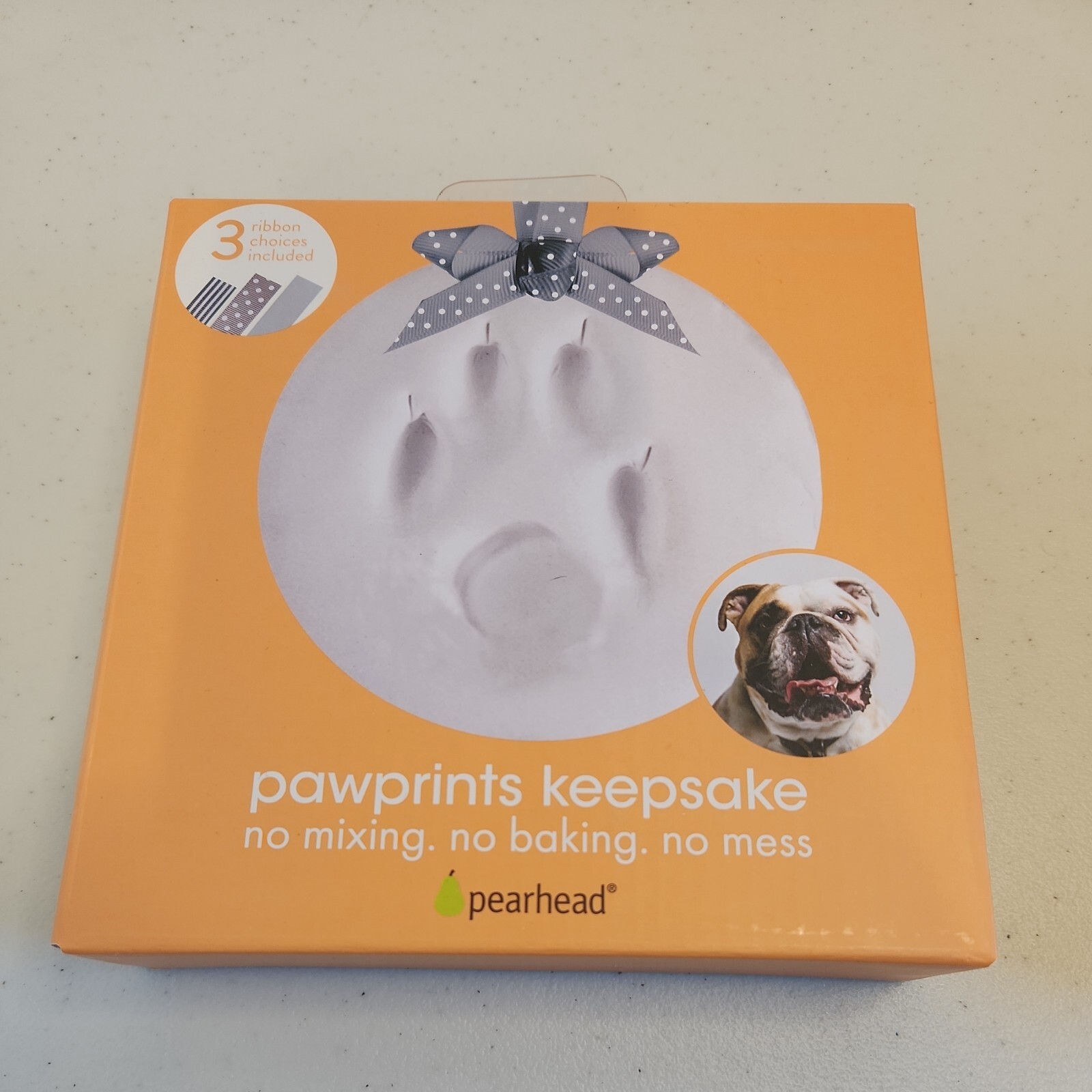 Pawprints Keepsake Kit for Dogs Or Cats Pawprint Ornament Pearhead
