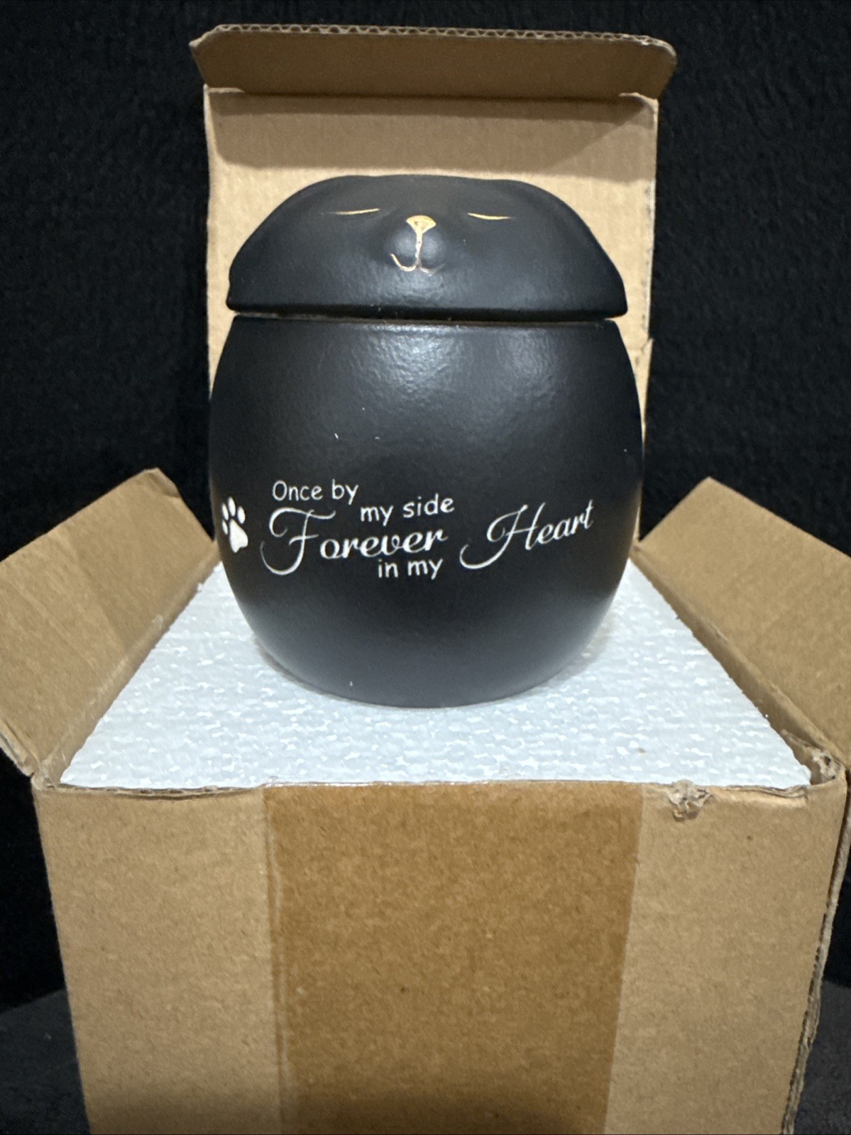 Pet Urn For Dog / Cat Ashes New Ceramic Construction Cats Puppy Small Pets