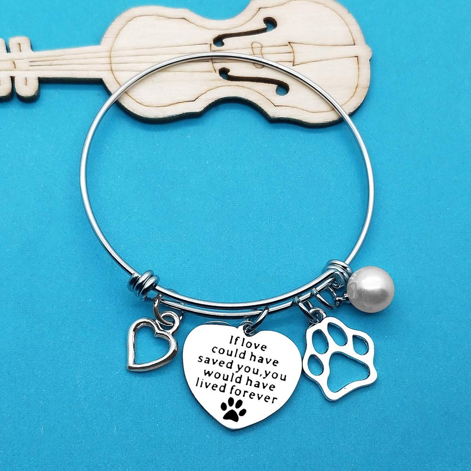 Xiahuyu Pet Memorial Bracelet Gift If Love Could Have Saved You You Would Hav…