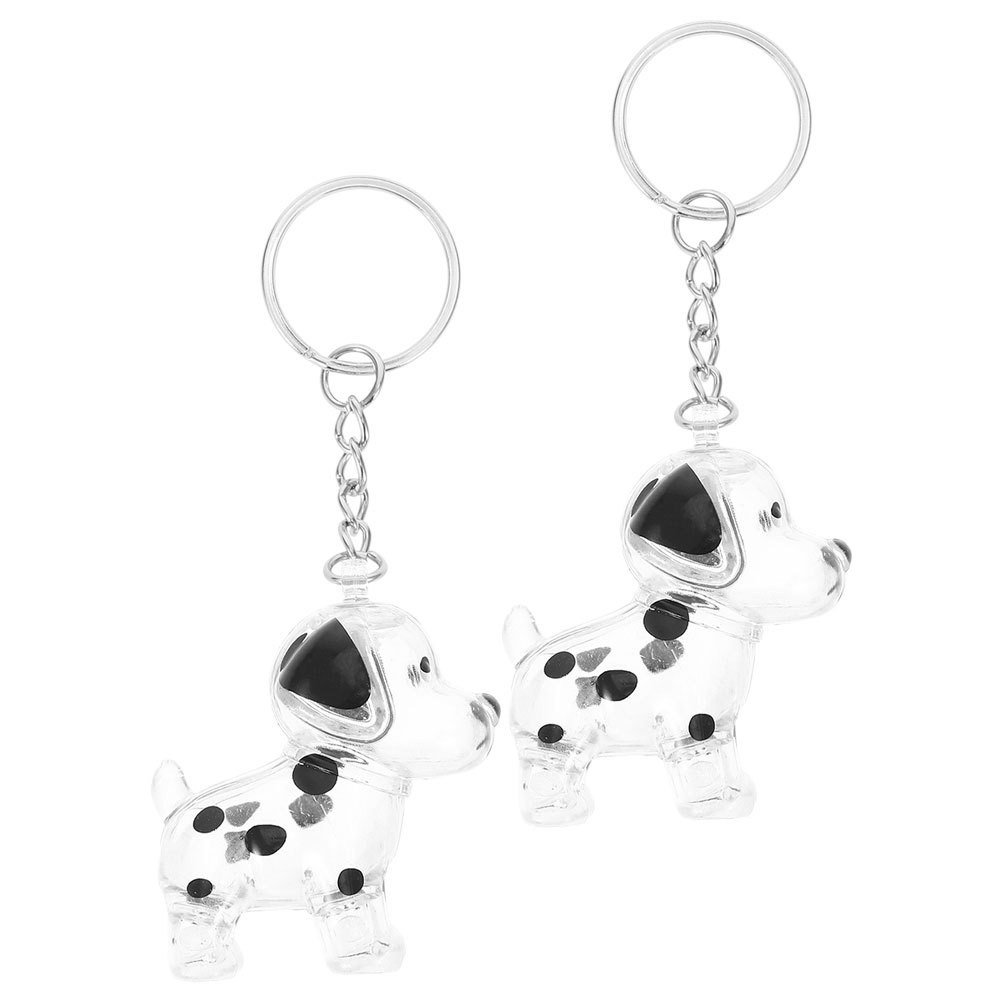 2 Pcs Dog Remembrance Gift Memorial Keychain Cat Hair Keepsake Holder