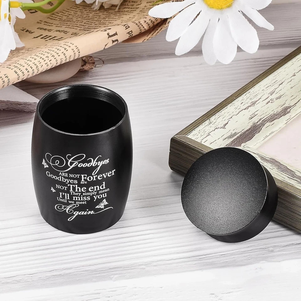 Small Urns for Human Ashes Keepsake – 3 Inches Butterfly Mini Cremation Funer…