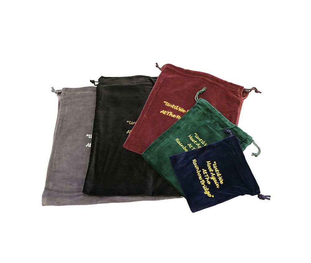 Rainbow Bridge Cremains Bags Ash Containment – Small/Medium