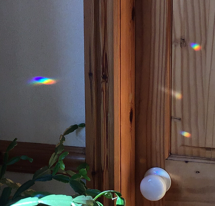 Pet Memorial Loss Sun Catcher In Memory Rainbow 🌈Bridge Poem Friend Gift
