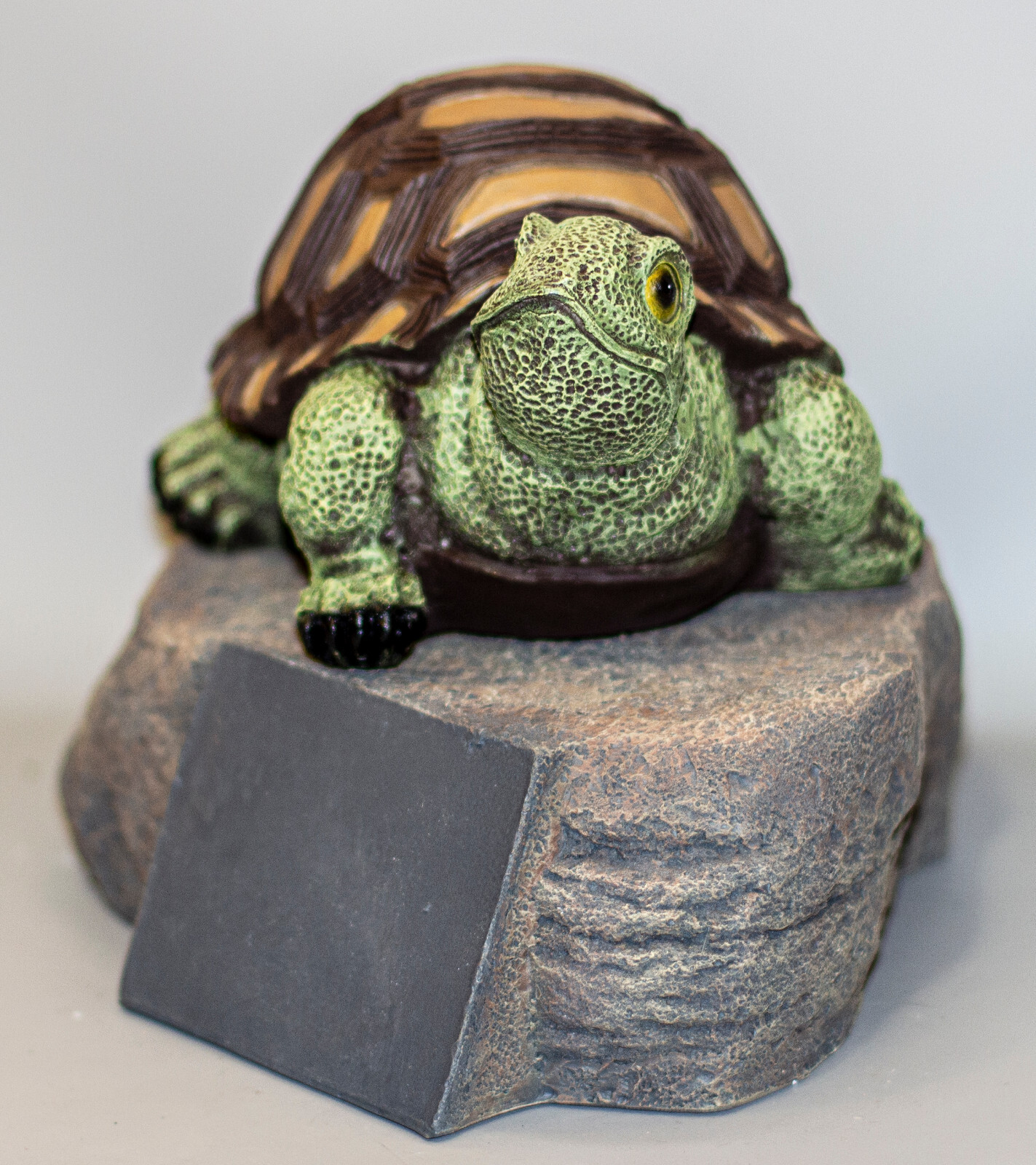Turtle Urn Pet Ashes Memorial Headstone Statue Casket Tortoise Loss Grave Marker