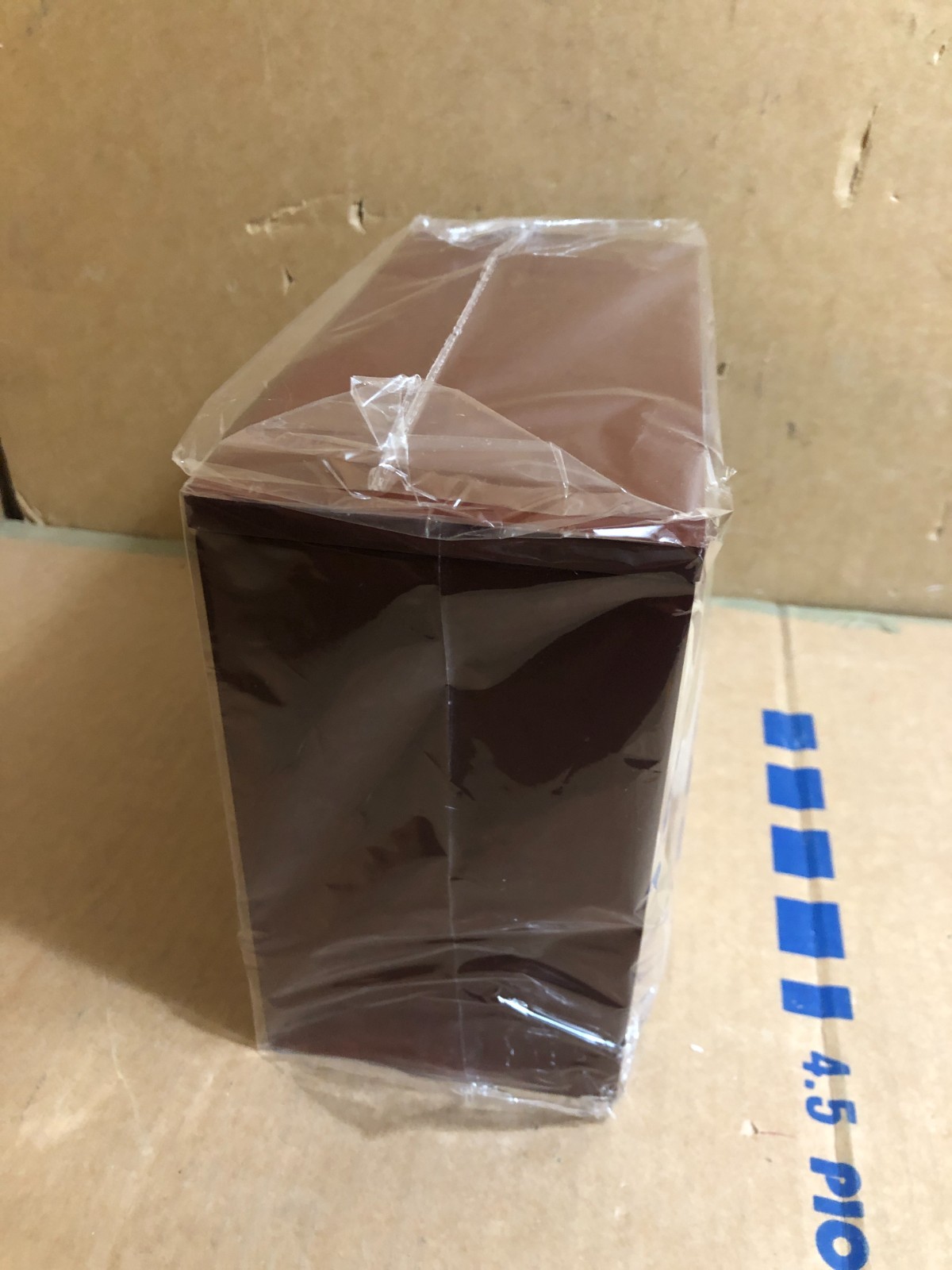 Pet Photo Memory Box and Impression Kit for Dog or Espresso Clay Pawprint Urn**