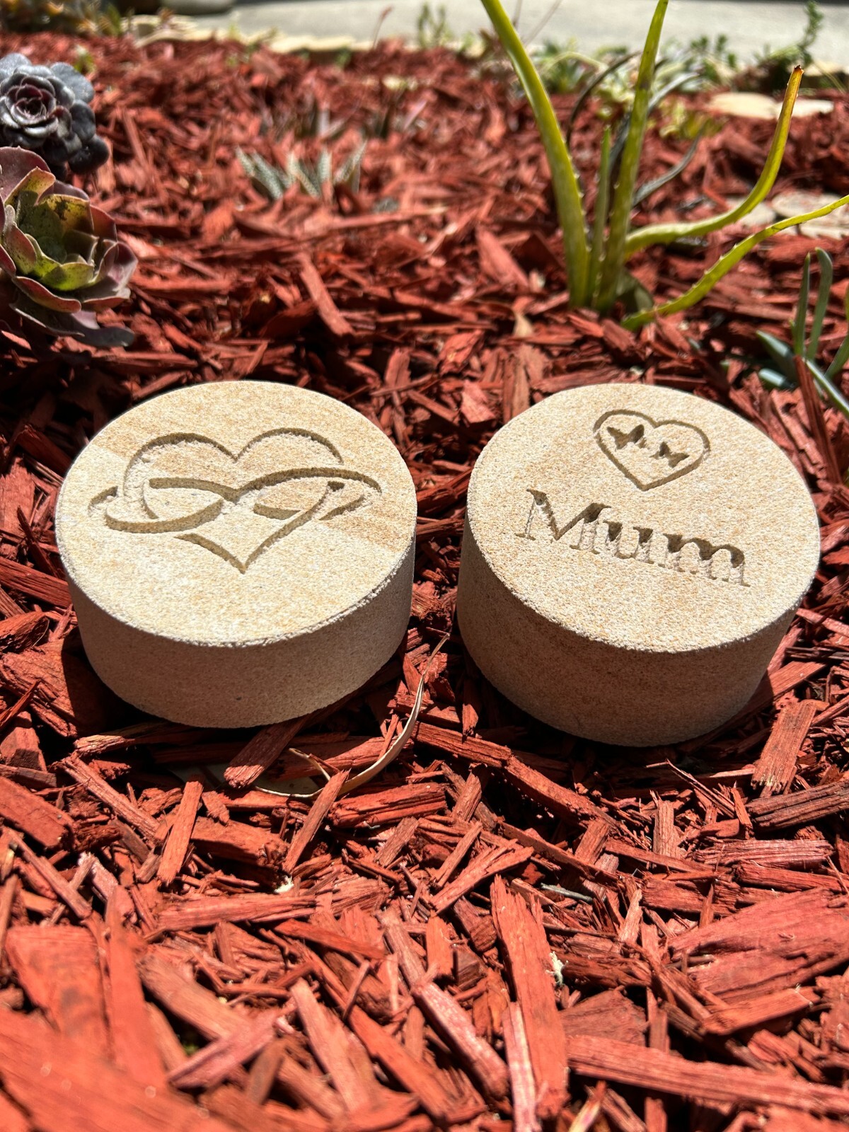 Memorial Keepsake – Personalised Sand stone