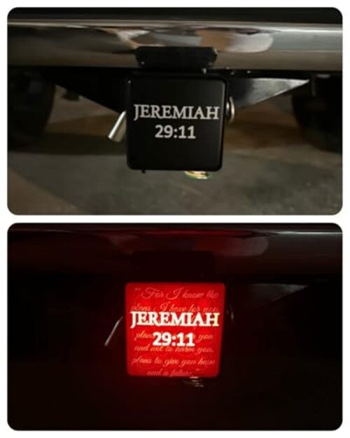 Pet Paw Print Dog Cat Animal Lovers Custom Designed Trailer Receiver LED Paw 2