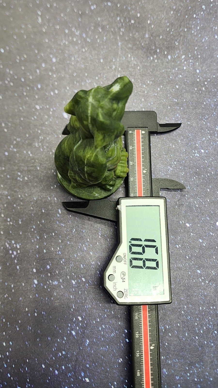 Xiuyan Jade Winged Angel Dog Pet Memorial, Pet Loss Gift, Gemstone Carving
