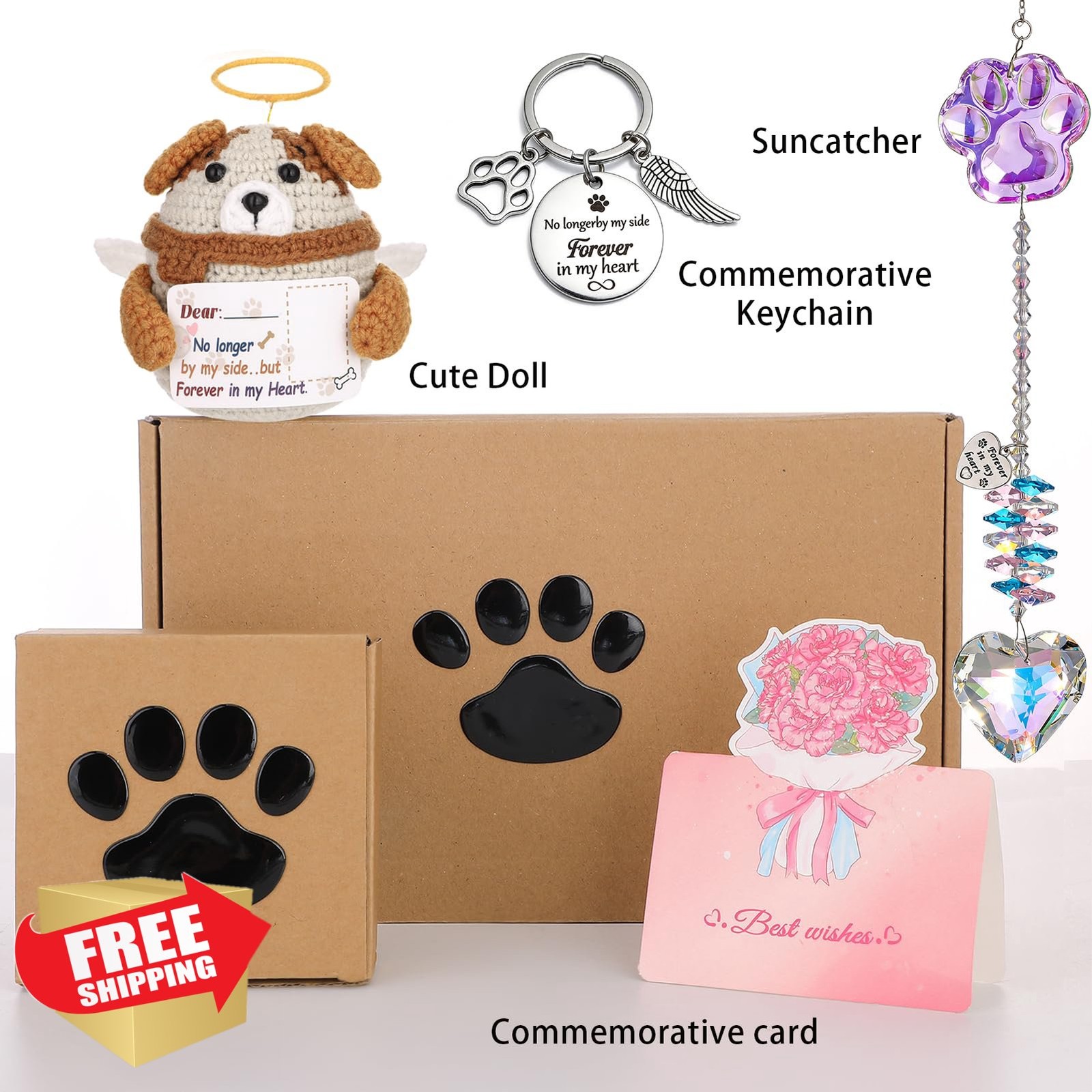 Hoemwarm pet sympathy dog memorial gift