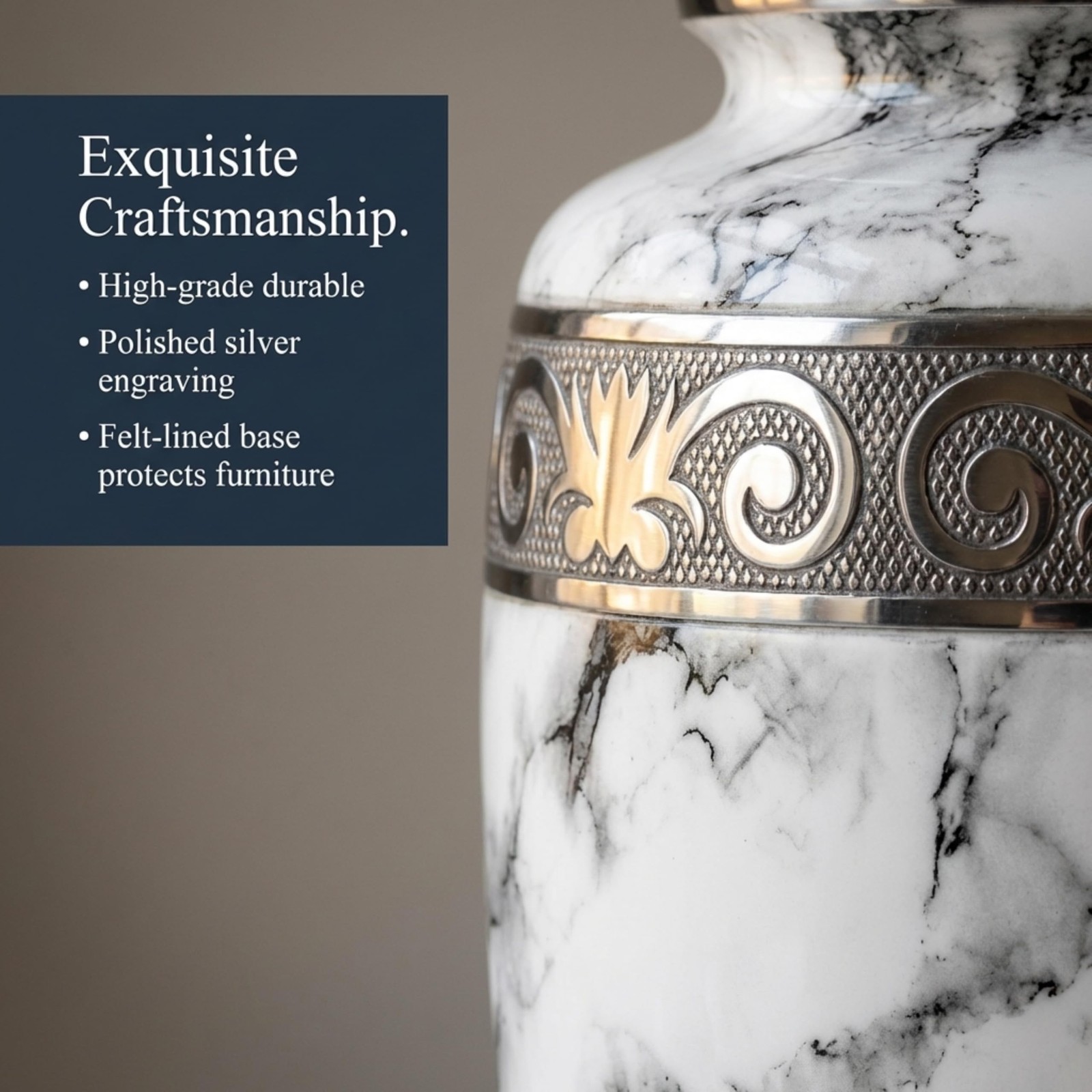 Urn for Ashes Adult Male – Cremation Urn for Human Ashes Adult, Large 200