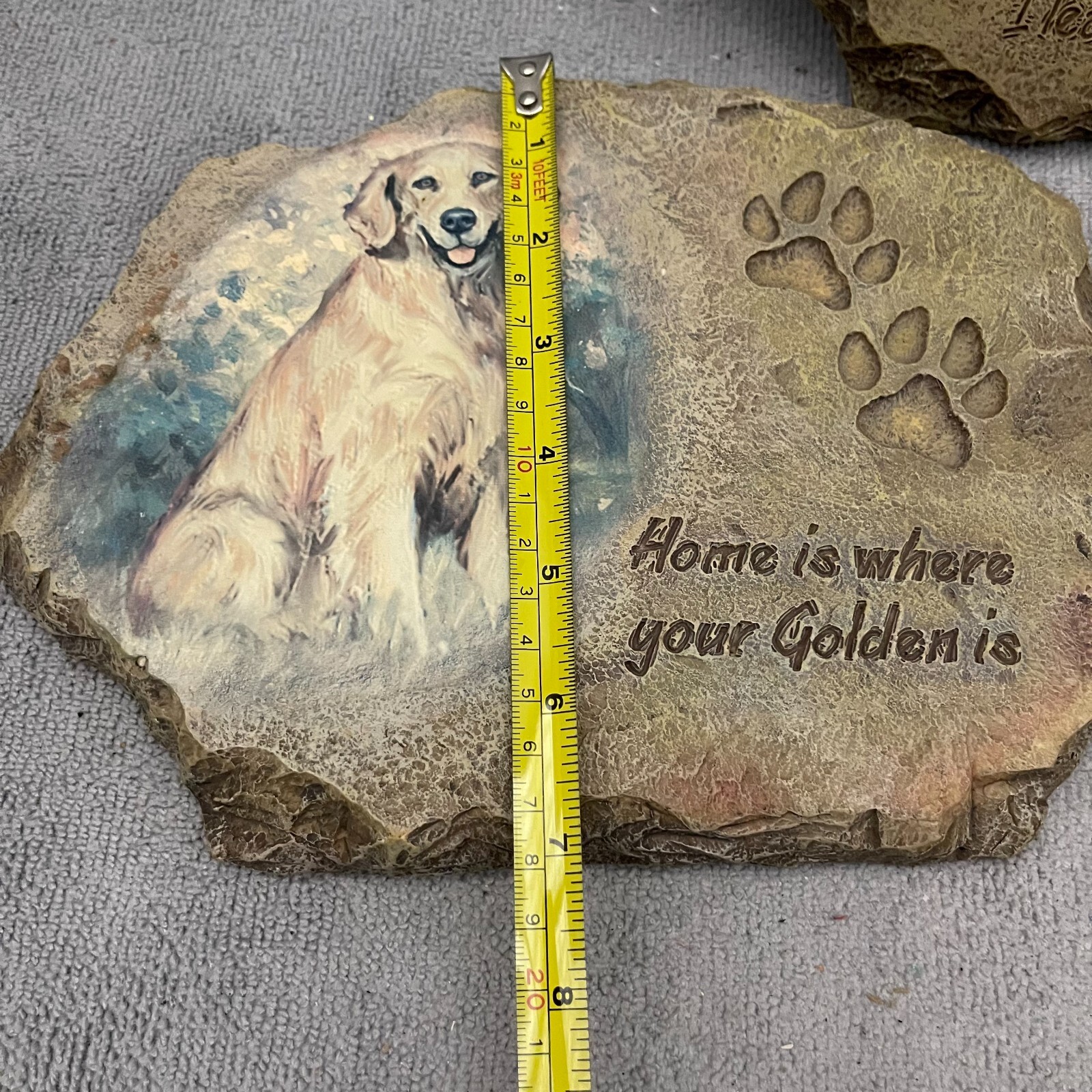 Golden: Forever in Our Hearts by Linda Picken Art Pet Memorial Portrait Set 0f 3