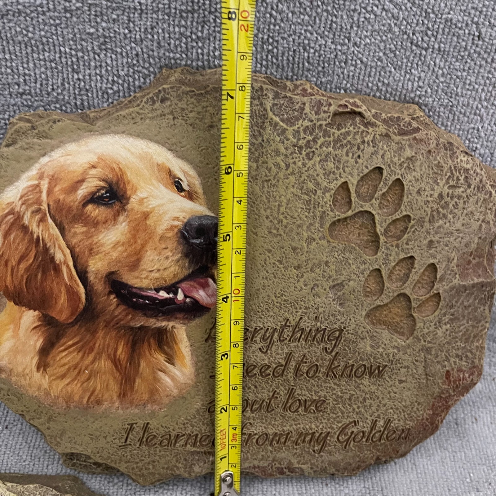 Golden: Forever in Our Hearts by Linda Picken Art Pet Memorial Portrait Set 0f 3