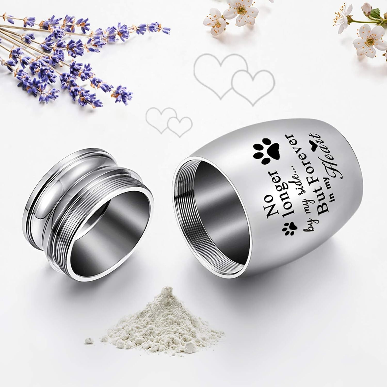 Pet Cremation Urns for Cats Ashes, Cat Memorial Keepsake Urns for A
