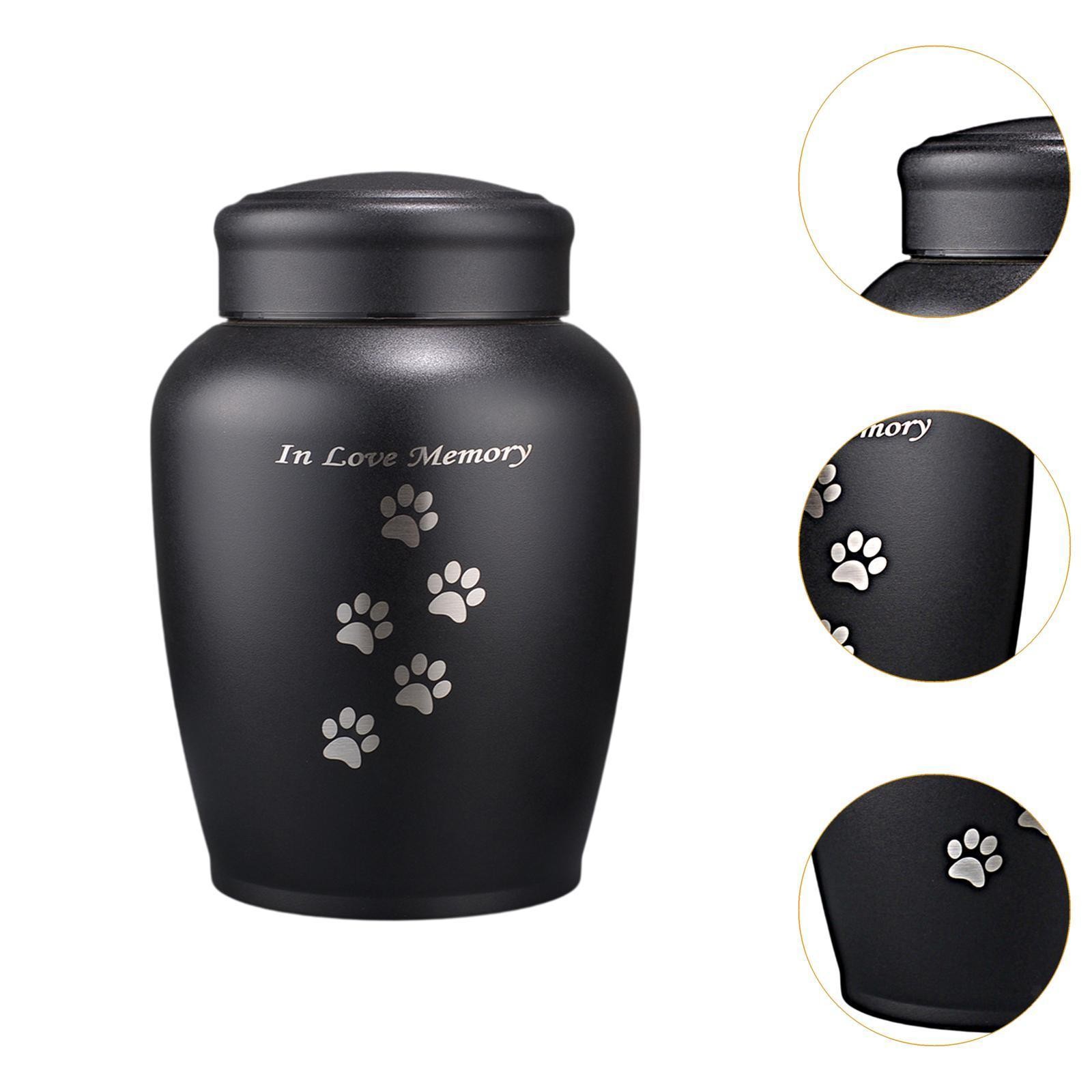 Pet Urn Stainless Steel Souvenir Final Comforting Resting Place Keeping Precious