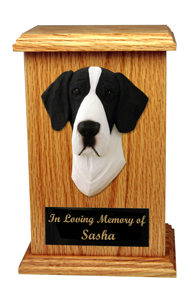 Great Dane Natural Memorial Urn