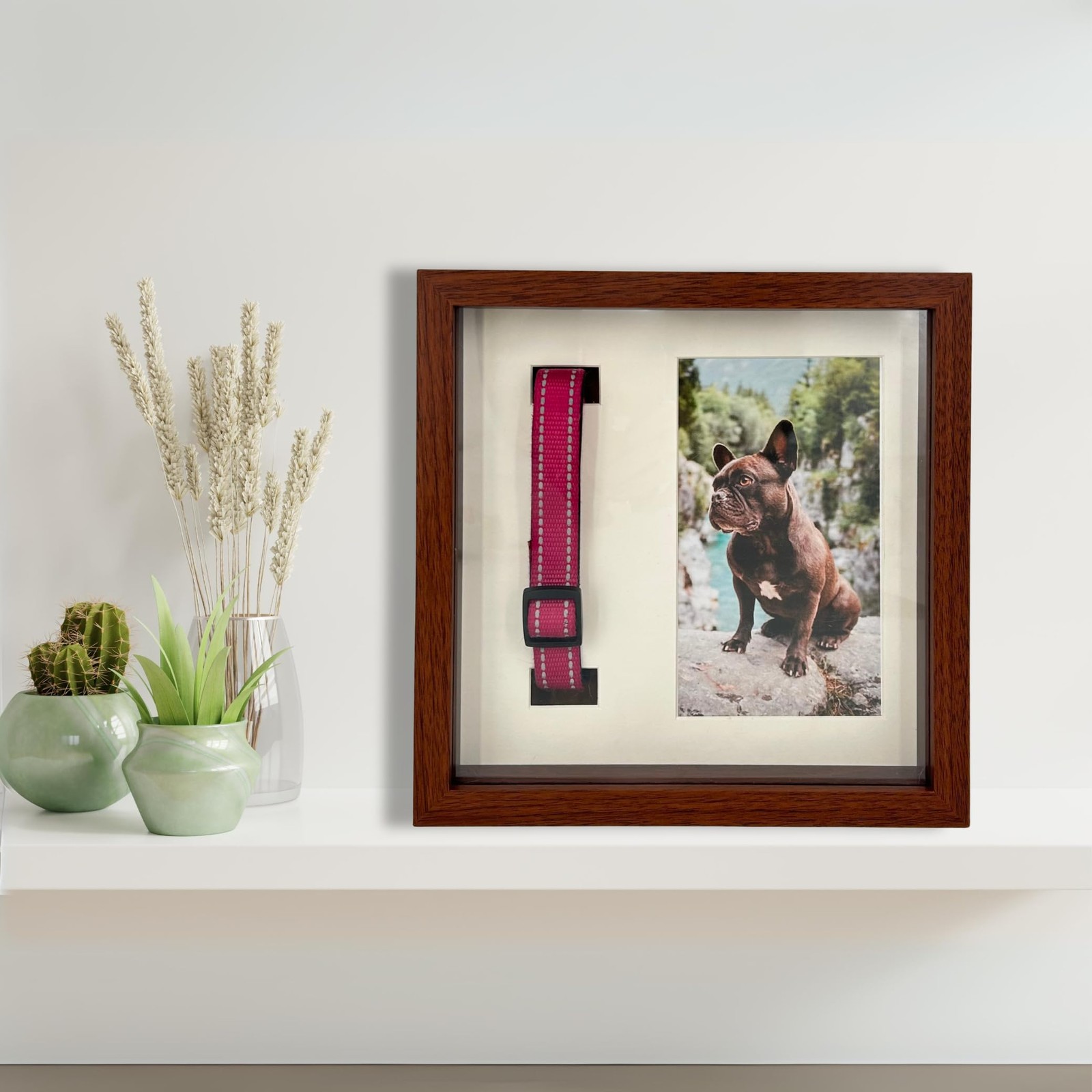 Memorial Picture Frame for Pets – Paw Print Kit – Remembrance for Dogs & Cats…