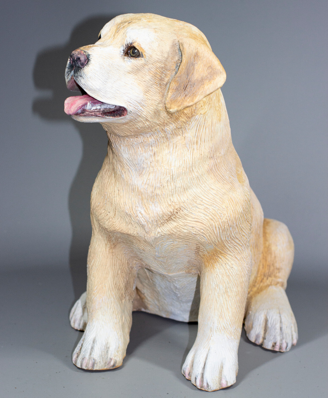 Labrador Urn Dog Ashes Pet Memorial Cremation Statue Unique Grave Decor Keepsake
