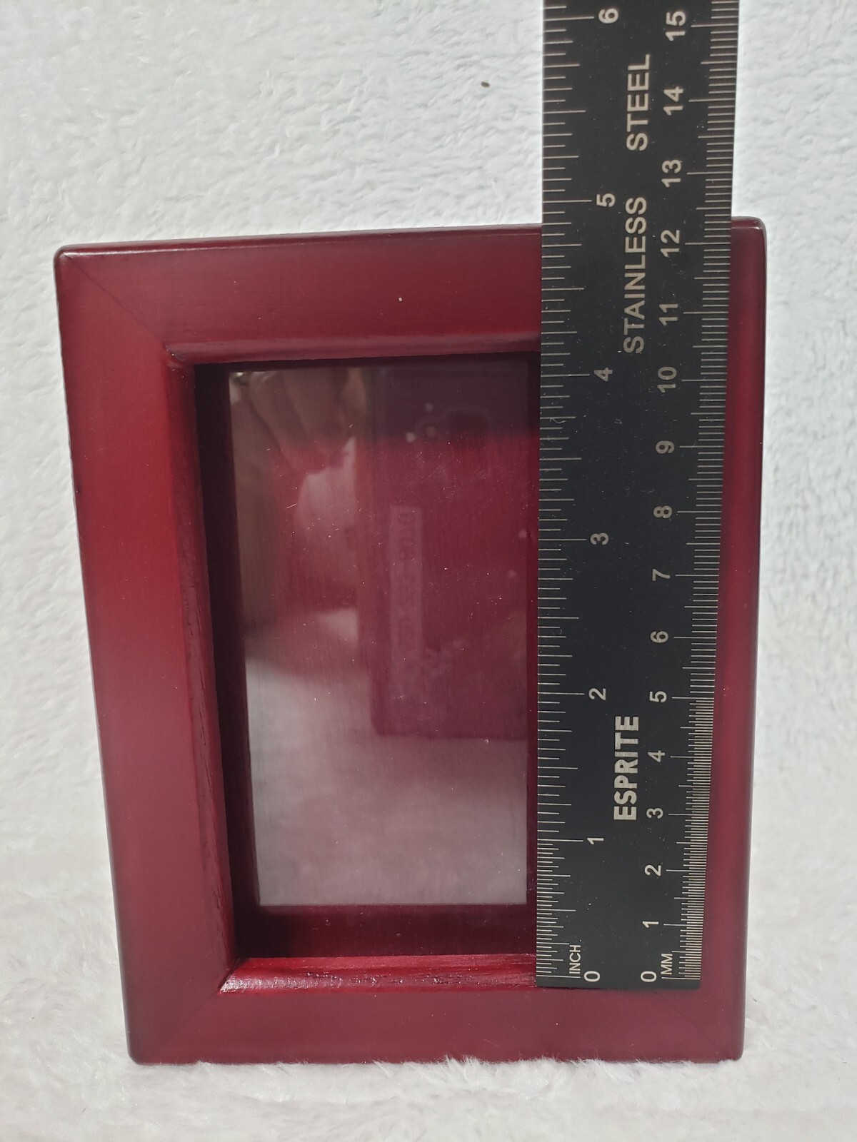 NEW IN BOX Silipax pet cremains Wood Urn with photo pocket medium size 5.5″ x 4″