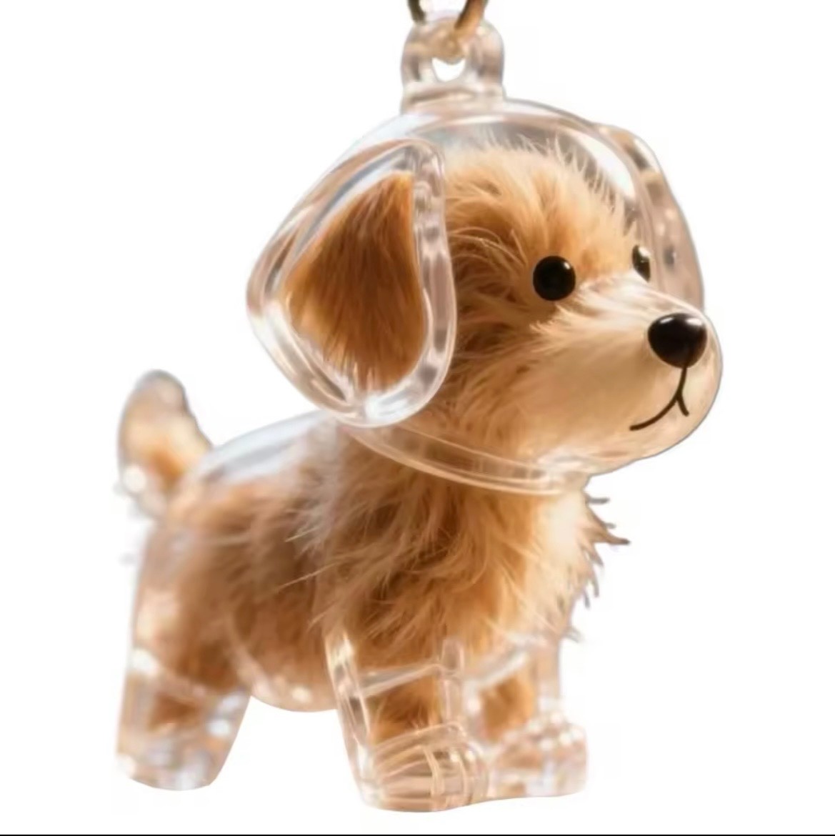 Pet hair memorial keepsake keychain to keep your fur baby’s memory alive ❤️