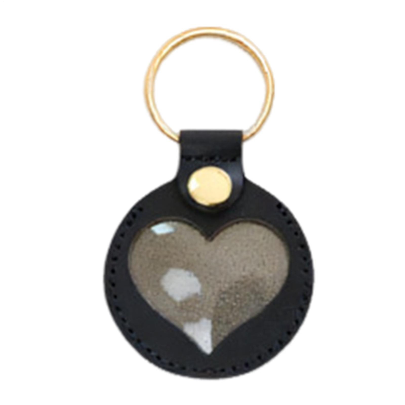 Keyring Pet Hair Storage Bag Cat Dog Hair Keepsake Pendant For Keychain