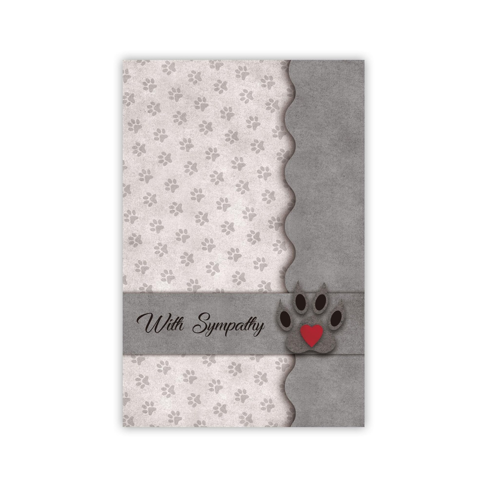 Pet Sympathy Card for Dog Cat,Loss of Dog Cat Sympathy Gift,Pets Memorial Gif…