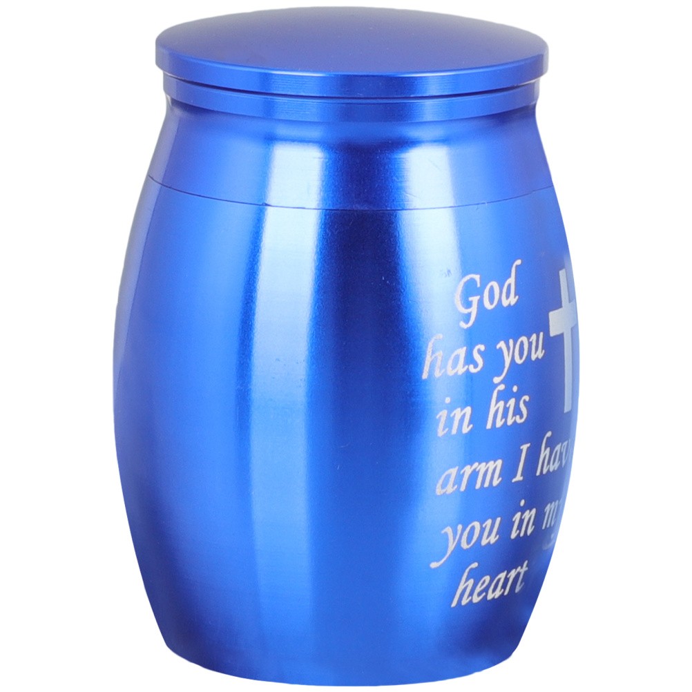 Cinerary Urn Metal Pet Cremation Urn for Ash Storage Memorial Keepsake 1Pack