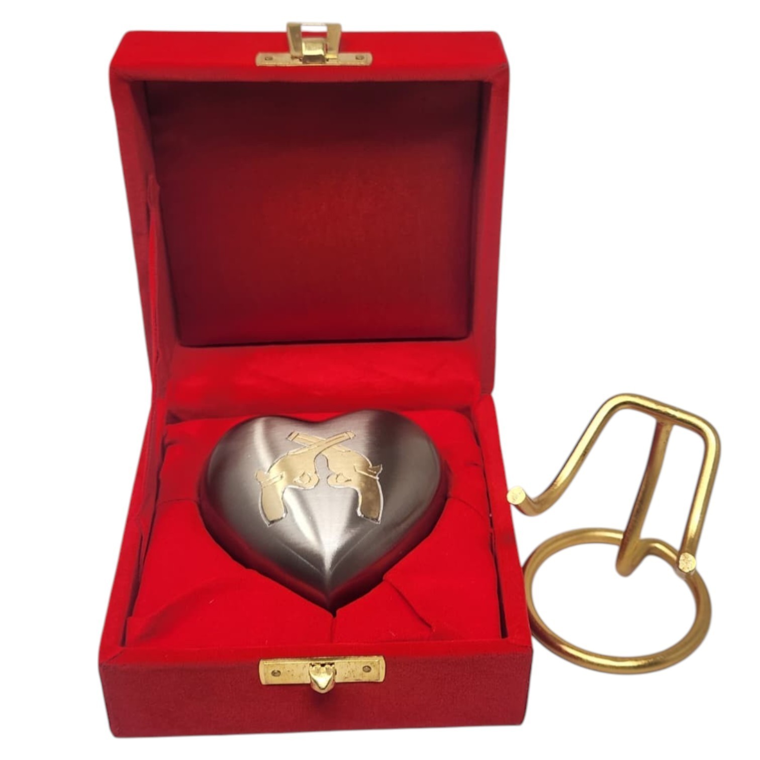 Christian Sacred Heart Jesus Memorial Keepsake Cremation Urn for Ashes with Box