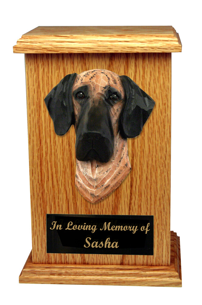 Great Dane Natural Memorial Urn