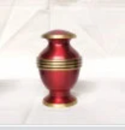 Handcrafted Beautiful PET URN Memorial 5x5x7.5 cm Modern ITC1026