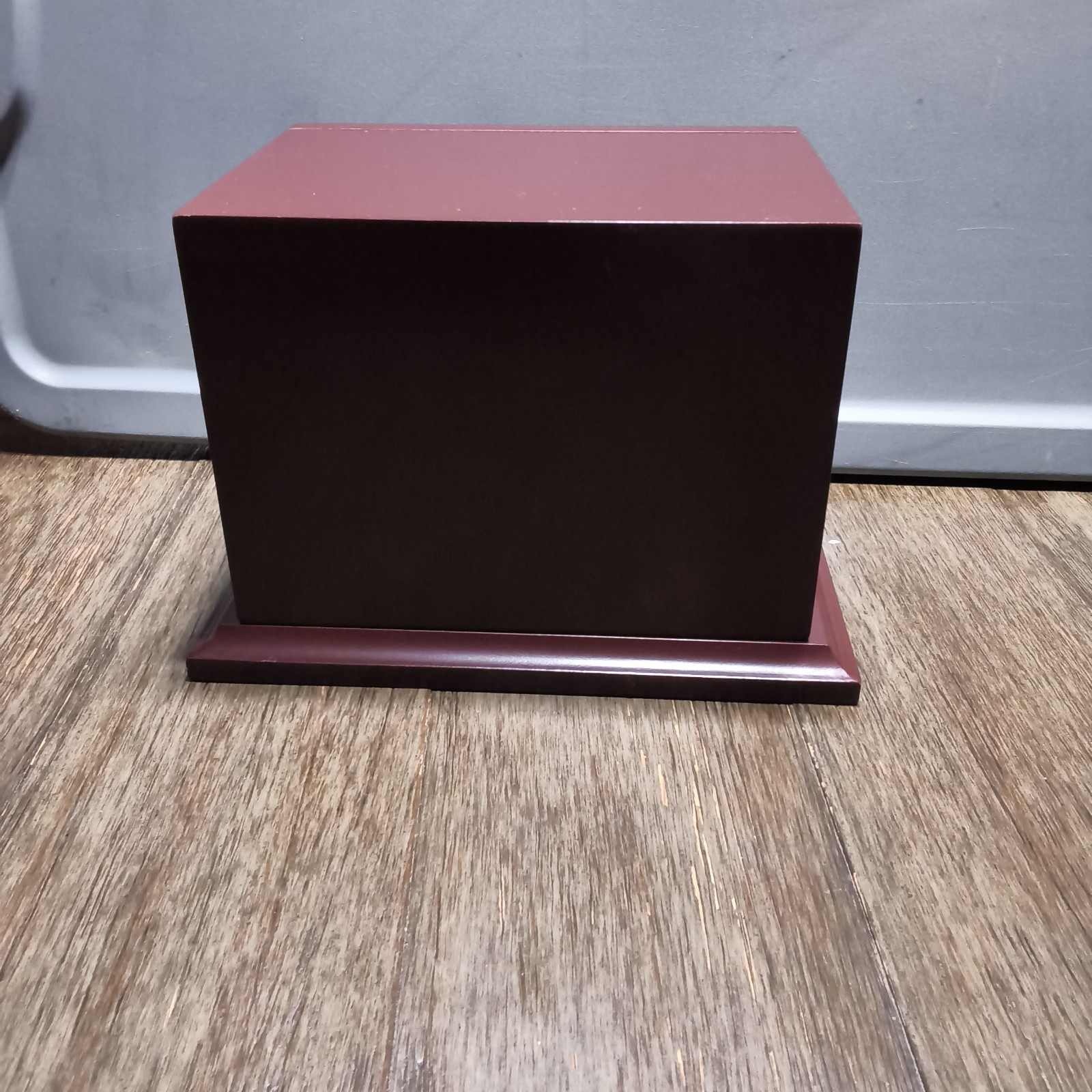 Wooden Pet Memorial Urn Photo Keepsake Box Pet Cremation Urn Dog Cat