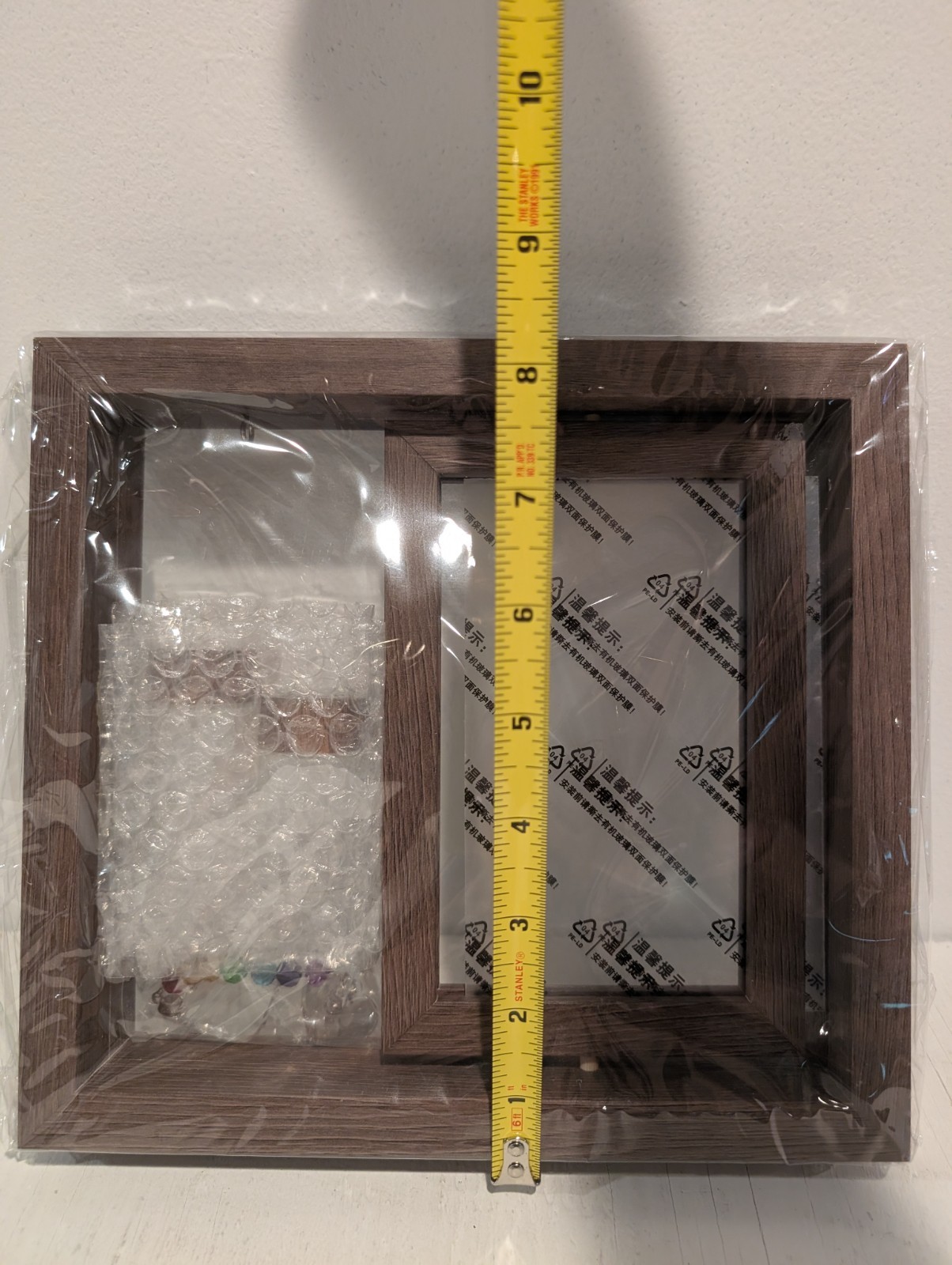 Pet Photo 4×6 Rustic Wooden Rotating Picture Frame Memorial 2 Jars New in Box