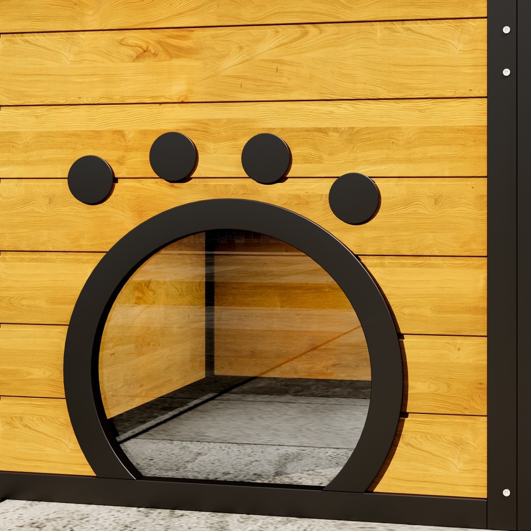 Large 4‑Tier Outdoor Cat Catio – Weatherproof Window‑Attached Enclosure with Pla