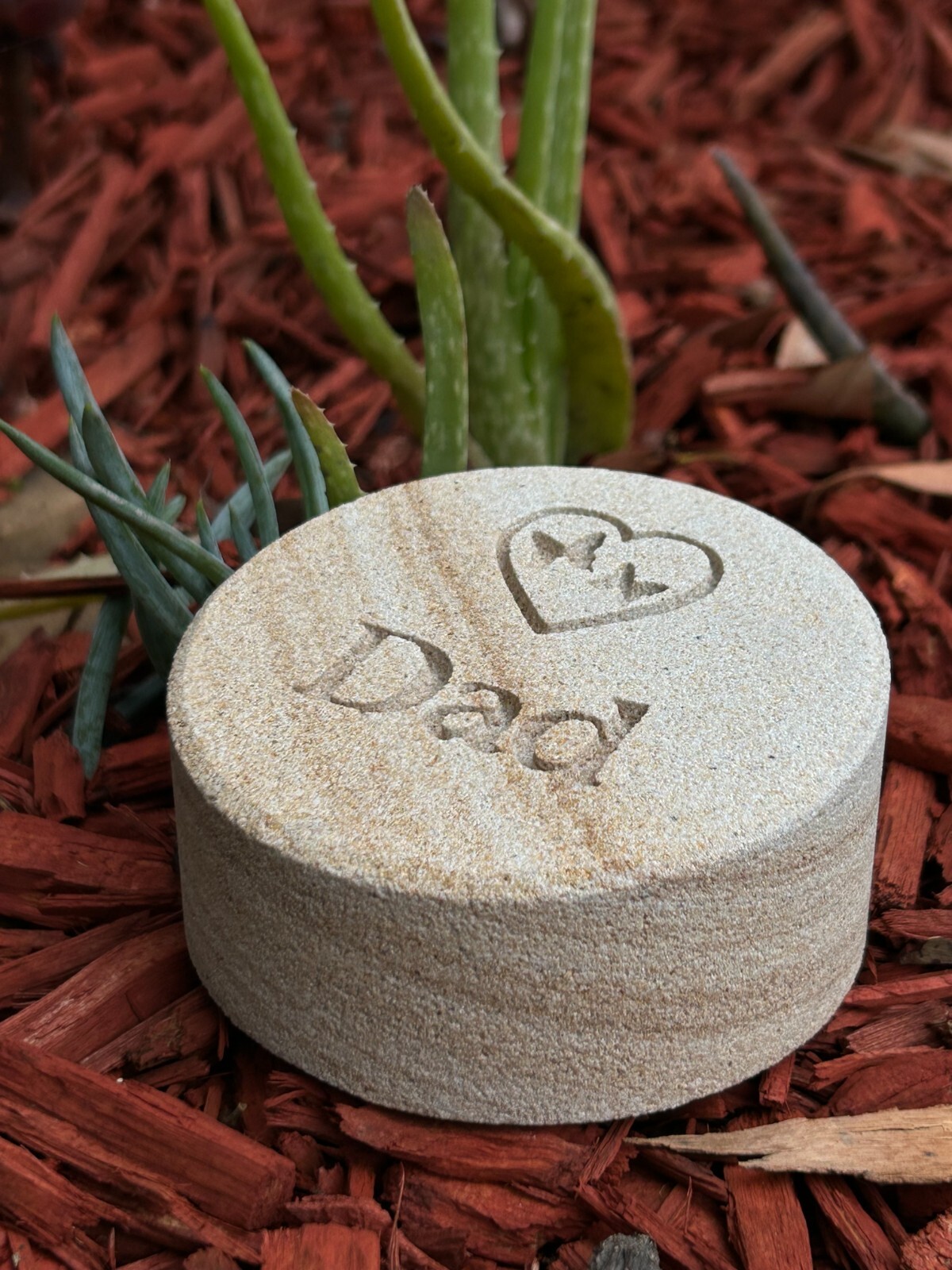 Memorial Keepsake – Personalised Sand stone
