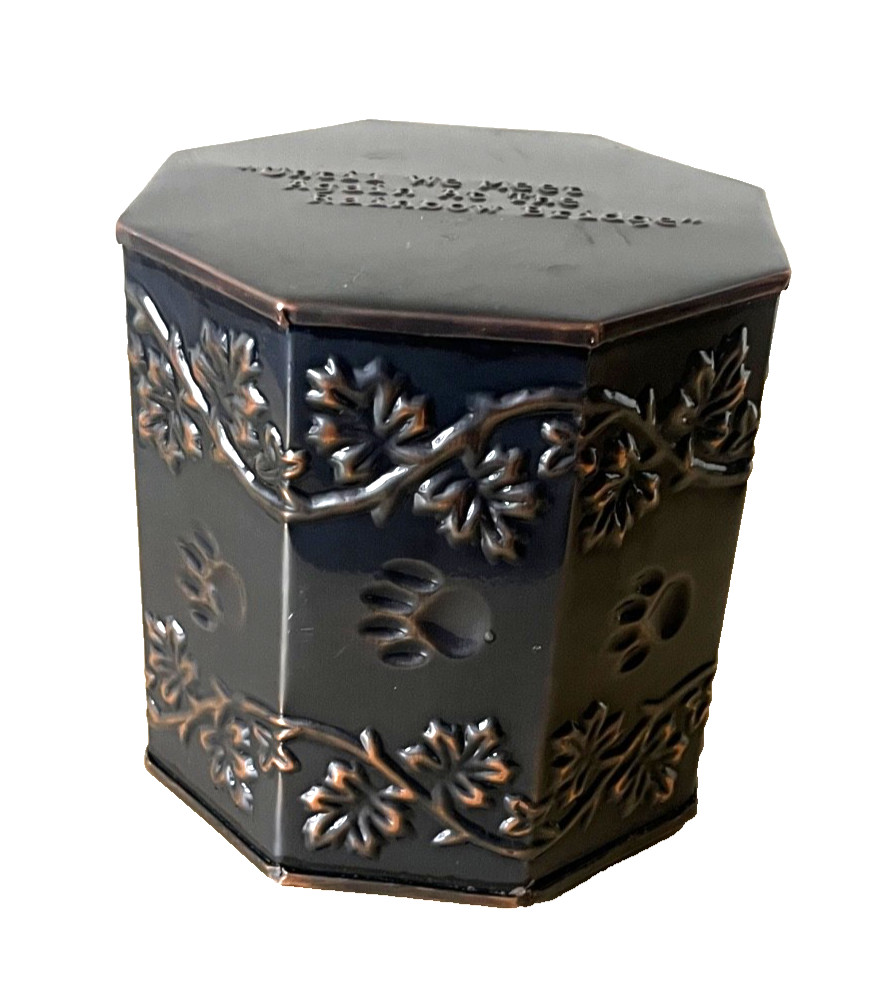 IRON CRAFT WARES PET DOG CAT METAL CREMATION MEMORIAL URN UNTIL WE MEET AGAIN
