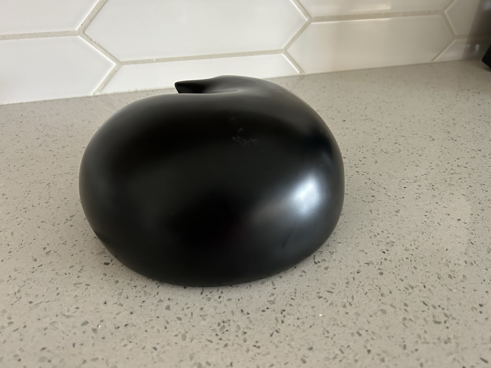 Sleeping Black Kitty Cat Pet Urn Resin Cremation Urn Pet Ashes Memorial