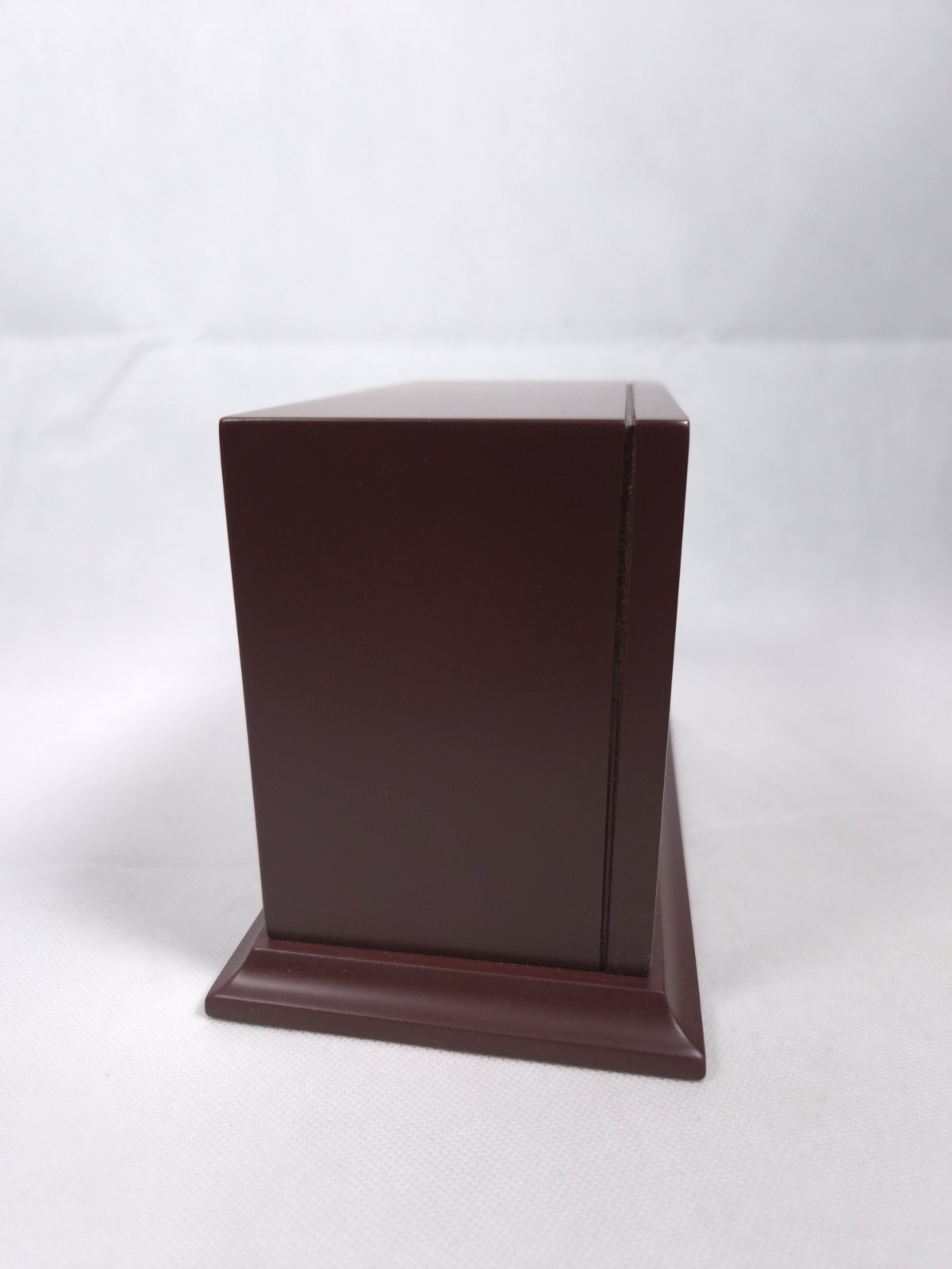 Pet Cremation URN Solid Wood Custom Photo Frame Velvet Lined for Pet up to 70Lbs