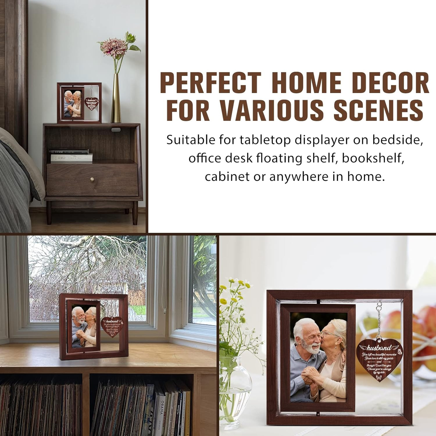 Memorial Gifts for Loss of Husband, Sympathy Picture Frame, Sympathy Gifts for L