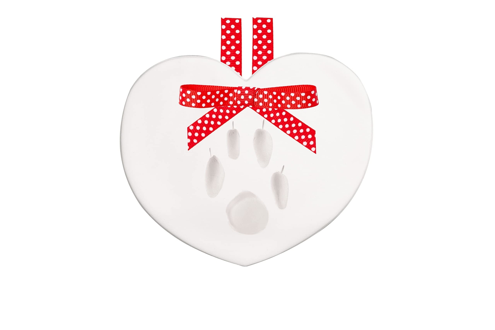 Pearhead Pet Pawprint Clay Heart Keepsake Kit, Pet Valentines Day Gifts for D…