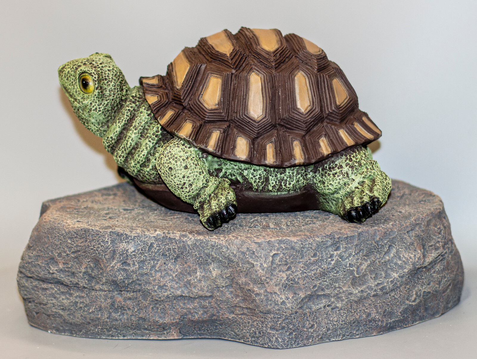 Turtle Urn Pet Ashes Memorial Headstone Statue Casket Tortoise Loss Grave Marker