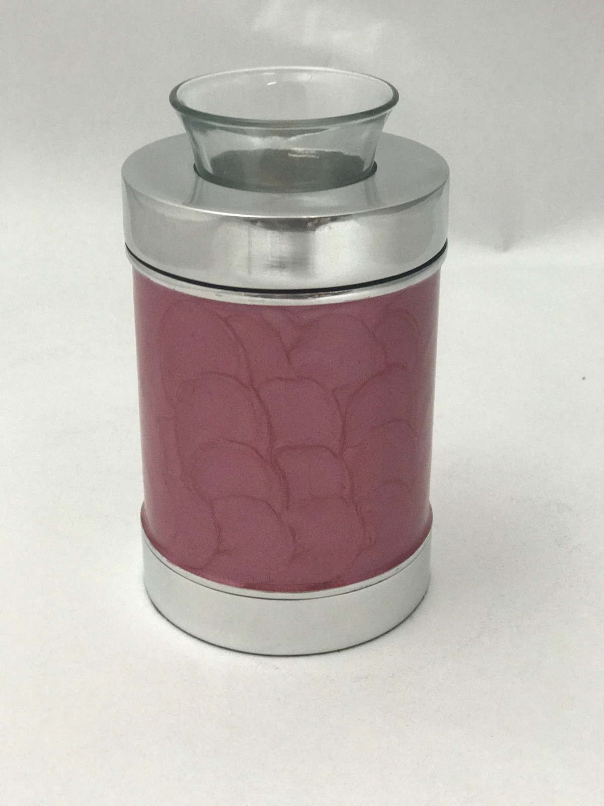 Tealight Keepsake Cremation Urn, Pink Memorial Candle Cremation Urns, Token