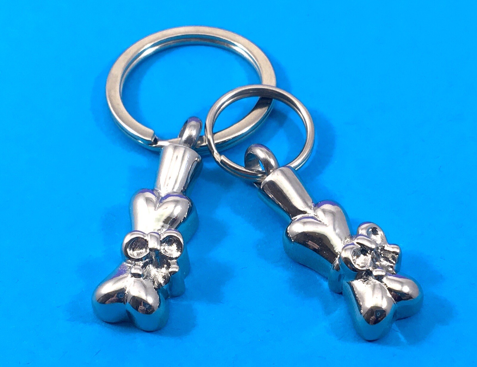 Dog Bone Ribbon Cremation Necklace Ladies Urn Jewelry Pendant for Ashes Girls