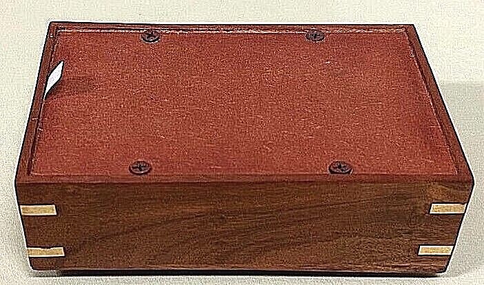 Memorial Pet Urns Dog/Cat Ashes Rosewood w/ Brass Trim – S/M/L