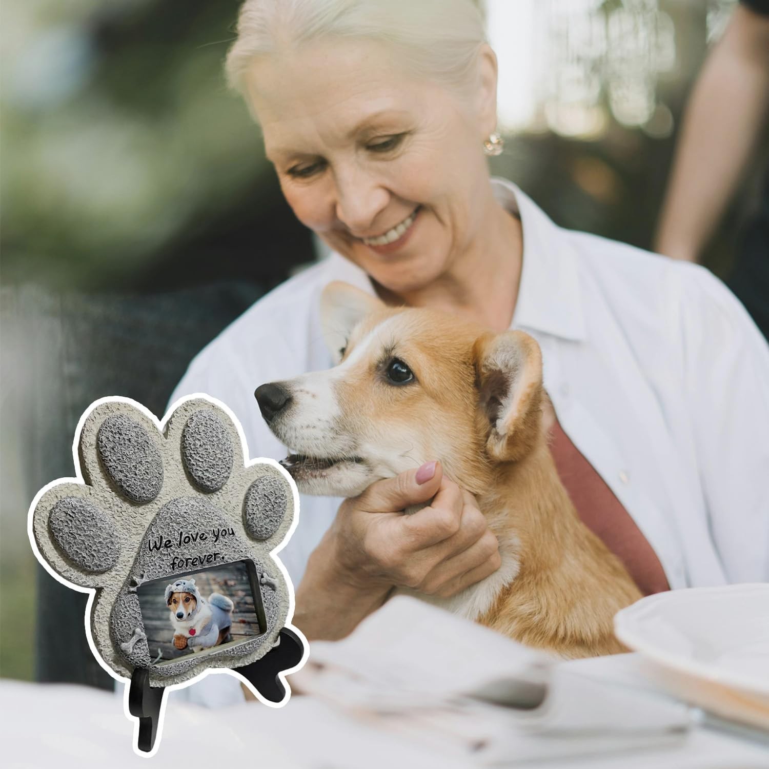 Pet Memorial Stones, Dog Memorial Gifts for Loss of Dog,Indoor Outdoor Headst…
