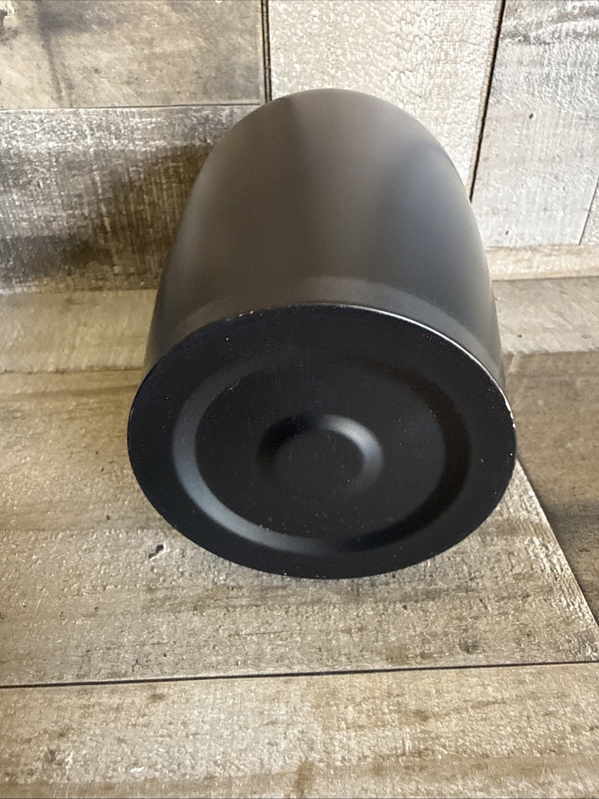 New Small Black Metal Pet Urn for Cat or Dog