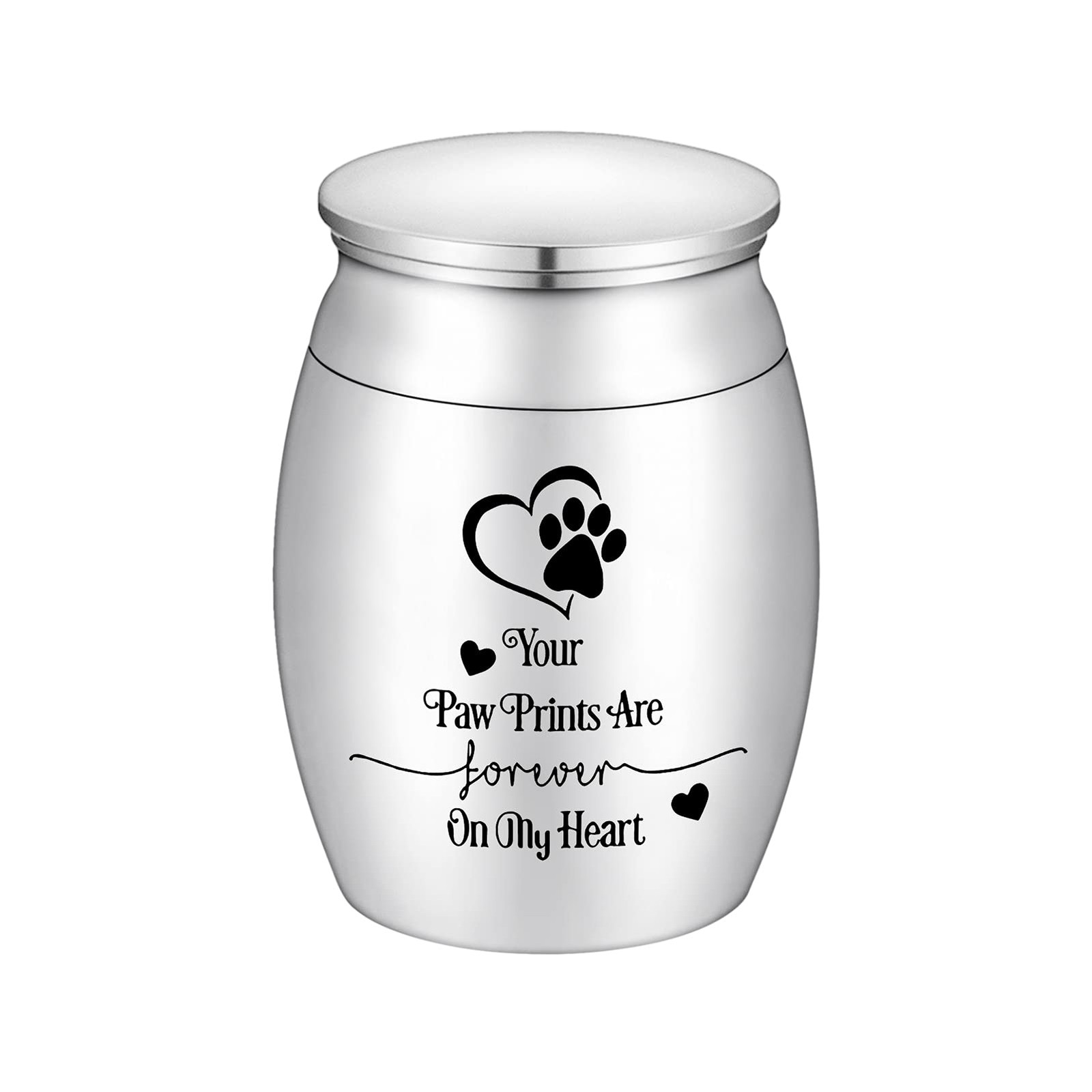 Small Dog Paw Keepsake Urn – Mini Cremation Urn for Pets – 1.57 Inches – Your…
